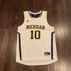 Adidas Michigan #10 Basketball Jersey
